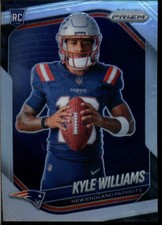 2025 PRIZM VARIATIONS PRIZMS SILVER #428 KYLE WILLIAMS RC ROOKIE PATRIOTS