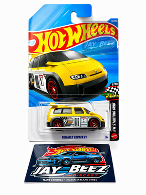 Hot Wheels 2026 NEW Case K Renault Espace F1 LC (Promo Combine