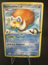 Mamoswine GL Rising Rivals Rare 27/111 2009 Pokemon TCG MP on eBay