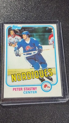 1981-82 Topps - Peter Stastny #39 (RC)