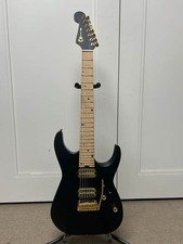 Charvel Angel Vivaldi Signature DK24-7 NOVA 7 String Electric Guitar Satin Black