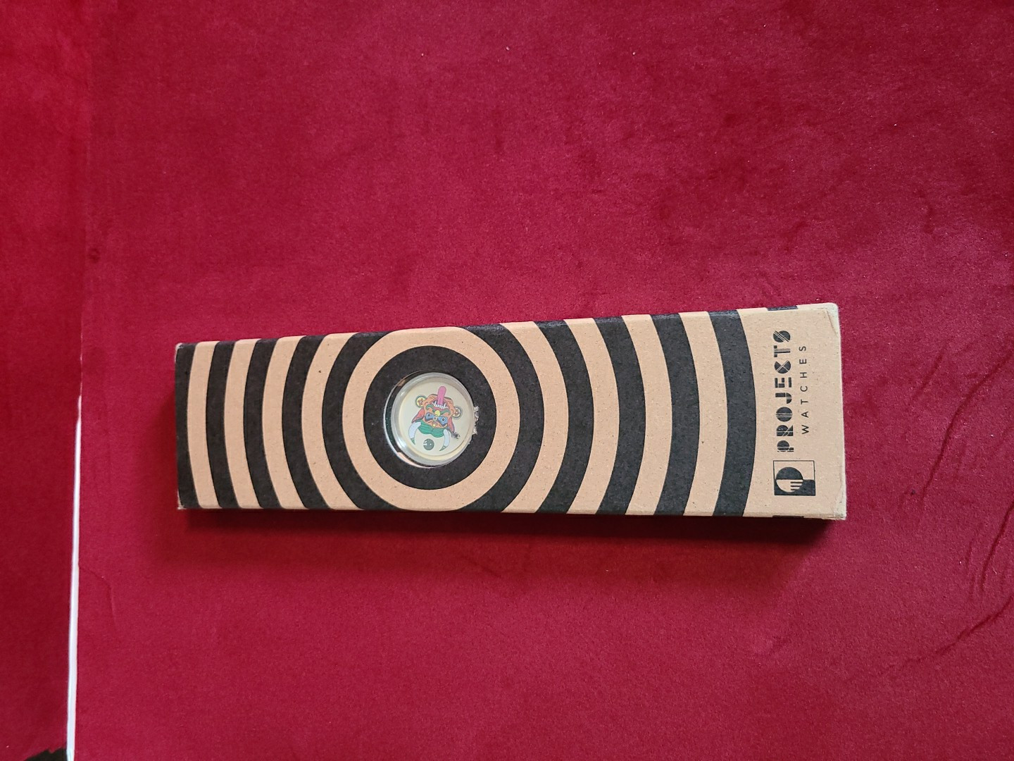 Projects Watches "Nazar Battu" 40mm Silicone Band Watch PJT-7570