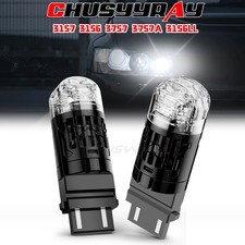 2x 3157 3057 LED Reverse Backup Light Bulbs 6000K White Super Bright Plug Play