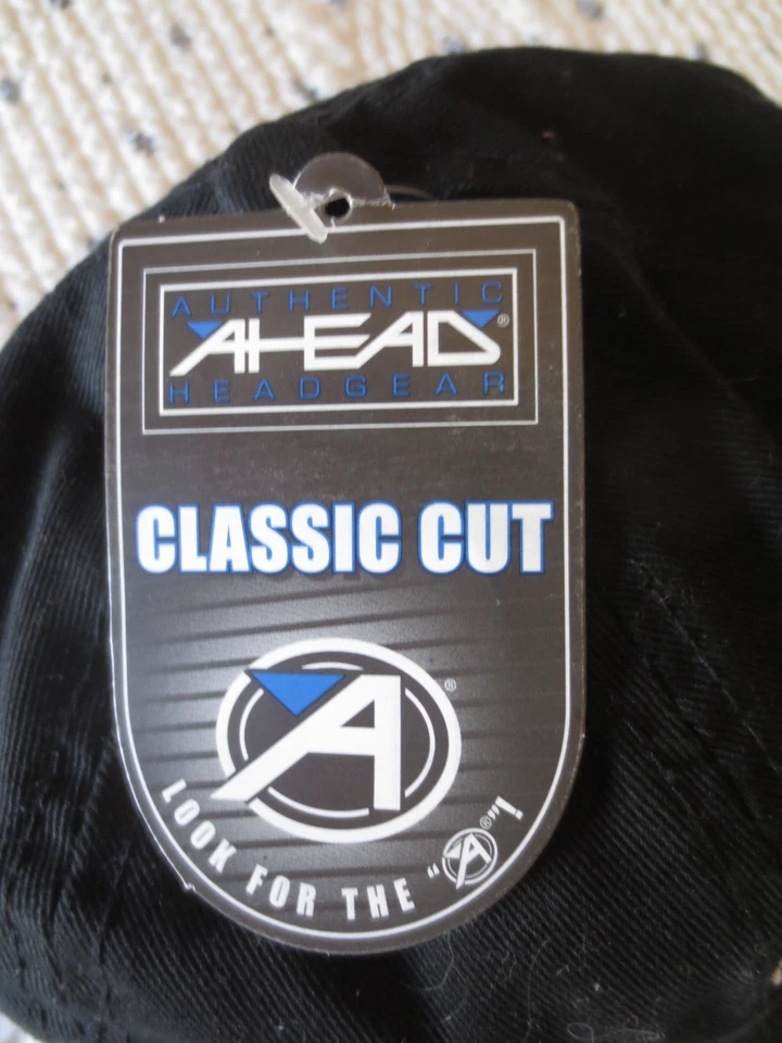 GORRA/GORRA ESTILO BÉISBOL LINCOLN COCHE NEGRA NUEVA CALIDAD VINTAGE MARCA "ADELANTE" Foto 2 de 3