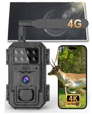 4G Cellular Trail Camera-with 2K 48MP Wide Angle 120 Degree,Night Vision up to 1