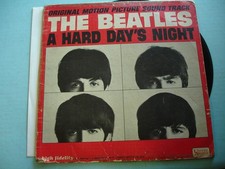 THE BEATLES A HARD DAY'S NIGHT ORG MOTION PICTURE SOUNDTRACK UA mono 1st Ed Lp