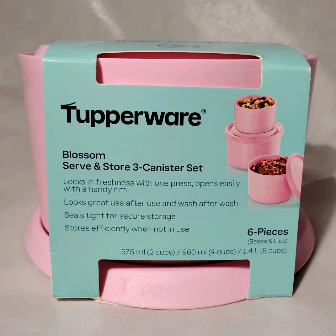 Retro Tupperware In Collectible Plastic Food Canisters (1970-Now