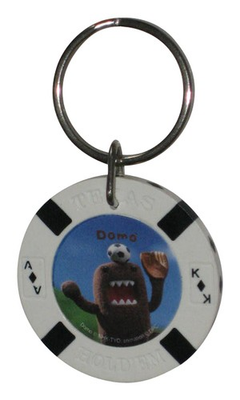 #ad Domo Kun Sports Star Hot Properties Poker Chip Keychain DK2036 $13.98