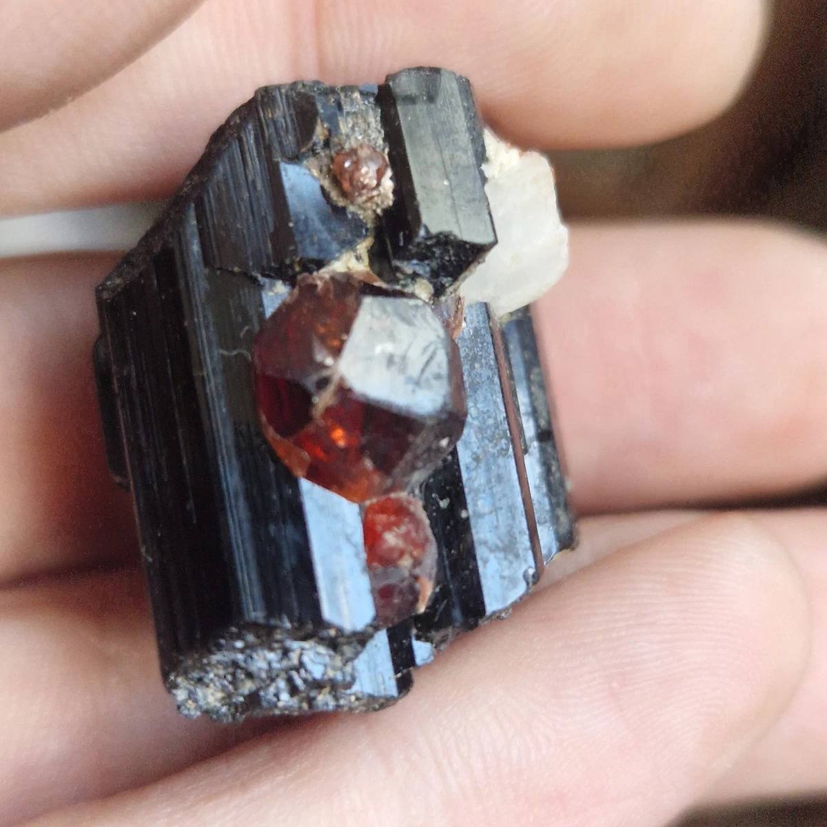 Grenat Spessartite De Namibie - 1,49 Ct - Certifié GIL - Magnifique Couleur Rouge/orange - Neuf