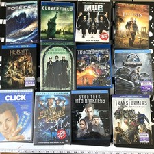 Sci-fi /Fantasy/Adventure DVD Lot of 12 Feature Films for Family FUN Variety