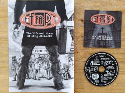 THE FLEA-PIT : THE LIFE  AND TIMES OF DOUG JARANSKI - PROG METAL CD & COMICBUCH