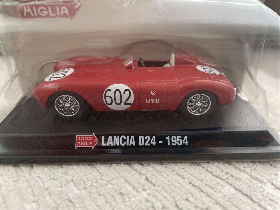 Lancia D24 #602 Ascari 1er Mille Miglia 1954 Rouge 1/43 Ixo Hachette Italie Neuf - Photo 1/1