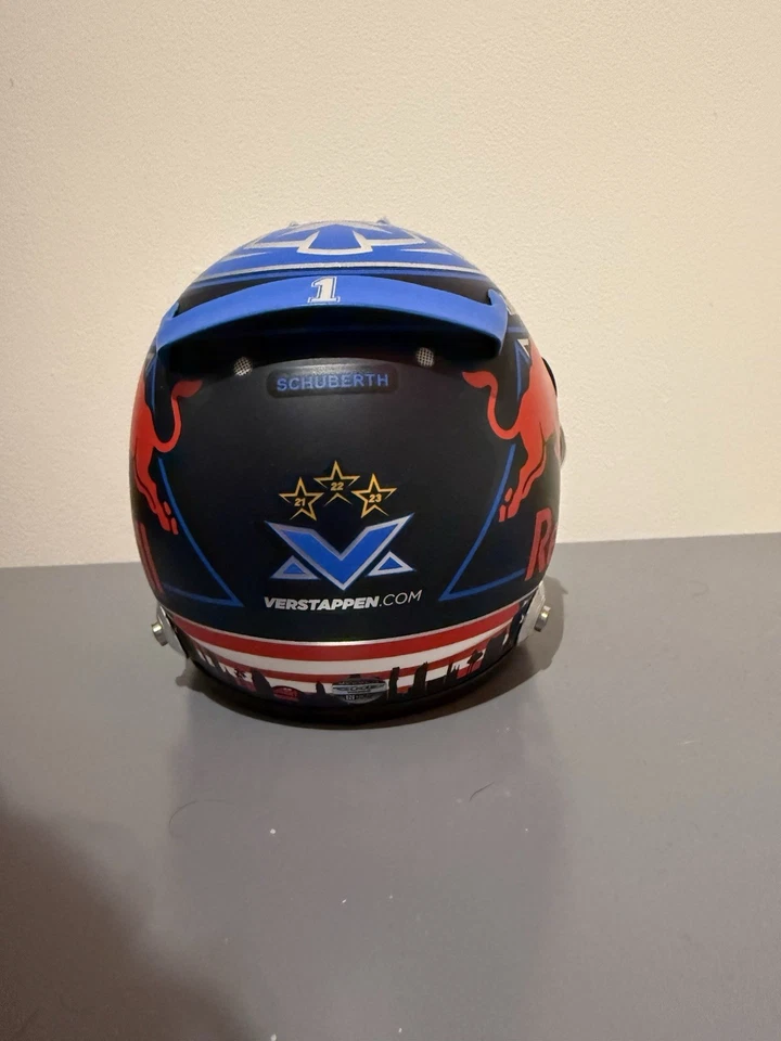 Max Verstappen 1/2 Scale Helmet Red Bull Racing F1 2024 USA - Image 4 of 4