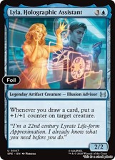 Lyla, Holographic Assistant Marvel's Spider-Man: Eternal-Legal 7 U Foil NM Magic