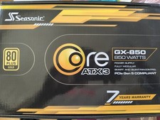 WIE NEU SEASONIC CORE GX 850 V2 850W GOLD NETZTEIL MIT RECHNUNG OVP
