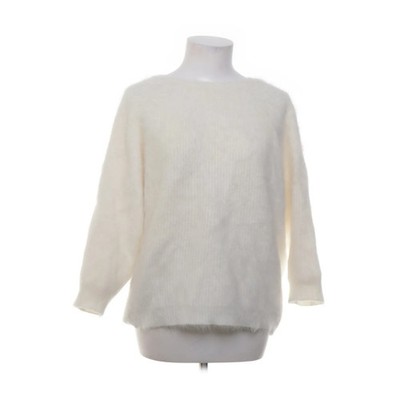 Ba&sh, Strickpullover, Größe: M, BARMY, Weiß, Angora/Polyamid, Einfarbig #12T