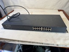 TP-Link TL-SG1016 16-Port Gigabit Ethernet Switch   Tested and Working