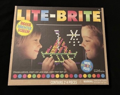 Lite Brite Set, brand new, never opened, 214 pieces