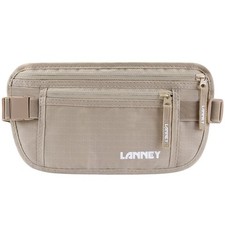 Money Belt for Travel, Slim RFID Blocking Women and Men Hidden Travel Pouch