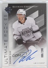2024-25 Upper Deck Ultimate Collection Rookies 86/299 Andre Lee #106 Auto 14zh