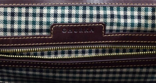 Ghurka Nº Bolso Cartera 557 Bradford Piel de becerro Cuero Nogal Hecho en España - Imagen 6 de 12