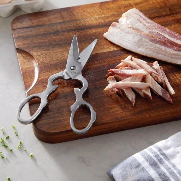 Полностью закрытые кухонные ножницы из нержавеющей стали C3220908, совершенно новые в коробке, никогда не использовались - Изображение 2 из 4