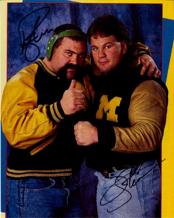 WCW Steiner Brothers ナイロン ジャケット ウエア 90s WCW WWF