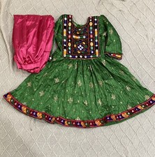 Afghan traditional clothes girls kouchi size 6/7years old