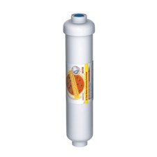 Aquafilter 2" x 10" in-line water softening cartridge housing - 1/4" NPT AISTRO