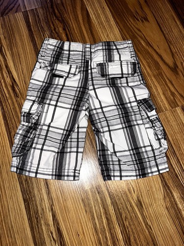 Cherokee Lee Dungarees Boys Shorts Cargo Khaki Sz 7 Lot Of 3 - Picture 3 of 10