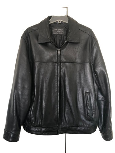 dockers leather jacket 74847