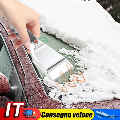 12V Heated Snow Ice Scraper Electric Window Ice Scraper for Most Cars Trucks SUV