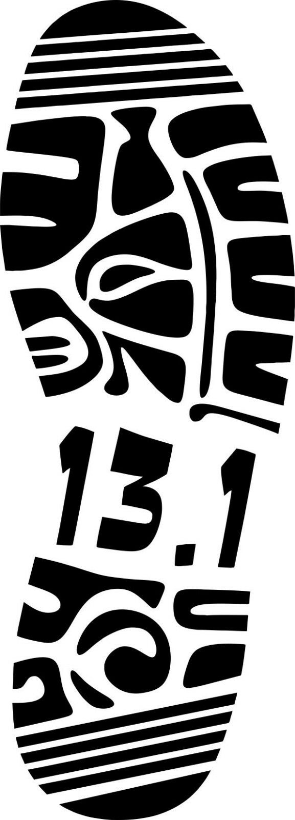 13.1K Marathon Vinyl Decal Sticker Car Truck Window Bumper Wall Laptop Tablet 4x