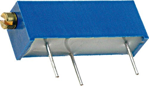 Potentiomètre Cermet Multitour 19mm 3006P - Réglage De Précision De 1K à 100K Ohm