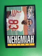1985 Topps Renaldo Nehemiah #158 San Francisco 49ers