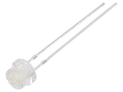 2X OSV1YL56A1A LED UV 100° 20mA P: 114mW 360-370nm THT 3-3,8VDC OPTOSUPPLY