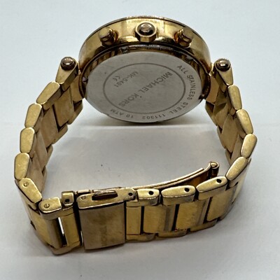 Michael Kors Parker MK5491 Women Rose Gold Analog Dial  display picture 3
