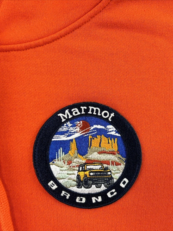 Sudadera Marmot Bronco Naranja Niños Talla Grande Foto 3 de 4