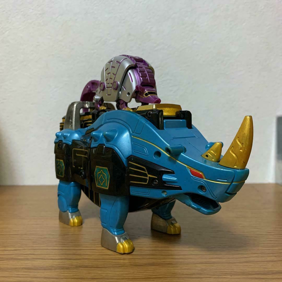 Power Rangers Wild Force Gaoranger DX Gao Rhino Armadillo Megazord  
