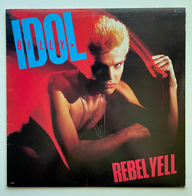 Vtg 1983 BILLY IDOL Album REBEL YELL Record 1ST PRESS Lp OG VINYL