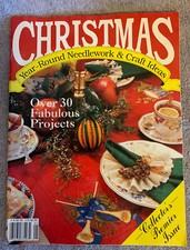 Christmas Year-Round Needlework  Craft Ideas, Premier 1990 Issue, 30 Projects