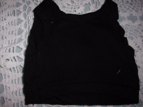 Lightweight Black GO TEAM Tank Shirt Dog XS S new XSmall Small - Picture 2 of 2