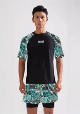Men's Double-Layer Beach Shorts Men's Sports Quick Dry Swimming Trunks