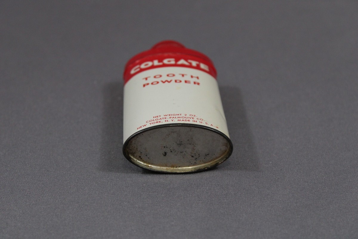 Colgate Toothpowder Large Size 2 Oz 40's-50's | eBay