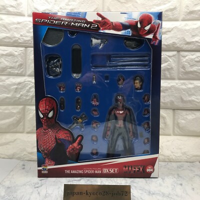 アメコミ MEDICOM TOY - MAFEX THE AMAZING SPIDER-MAN DX SET MAFEX Spider-Man DX Set Action Figure No.004 Amazing Spider