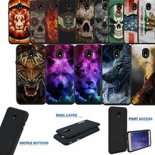 For J7 Star, J7 Refine, J7 Crown , Tactical Grip Dual Layer Slim Case