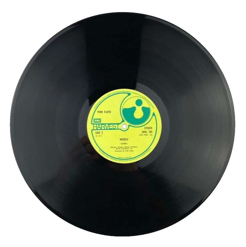 Pink Floyd Meddle vinyl record LP 1st British Press UK A-3/B-1U - 33 RPM EX - Image 4 of 4