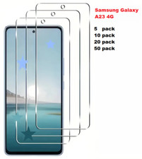 Whole sale Lot Samsung Galaxy A23 4G   Tempered Glass Screen Protector