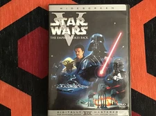 Star Wars The Empire Strikes Back (DVD, 2004, Widescreen)