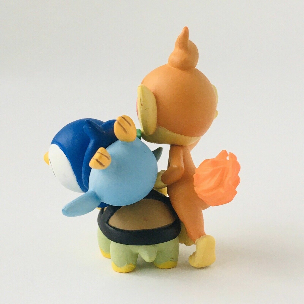 Pokémon Turtwig Chimchar Piplup Mini Figure 2006 Nintendo